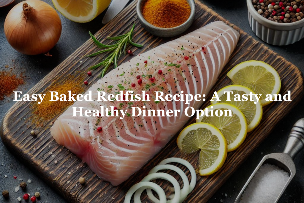 Easy Baked Redfish Recipe