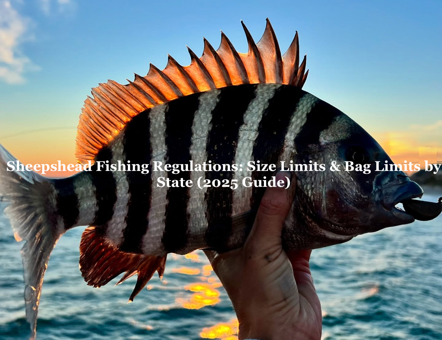 Sheepshead Fishing Regulations - Size Limits & Bag Limits by State (2025 Guide)